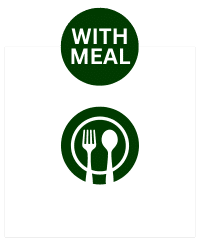 Take with a meal