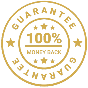 100% money-back guarantee