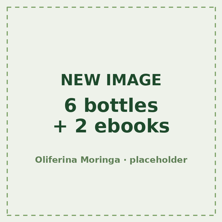 6 Bottles of Oliferina Moringa + 2 Free Ebooks